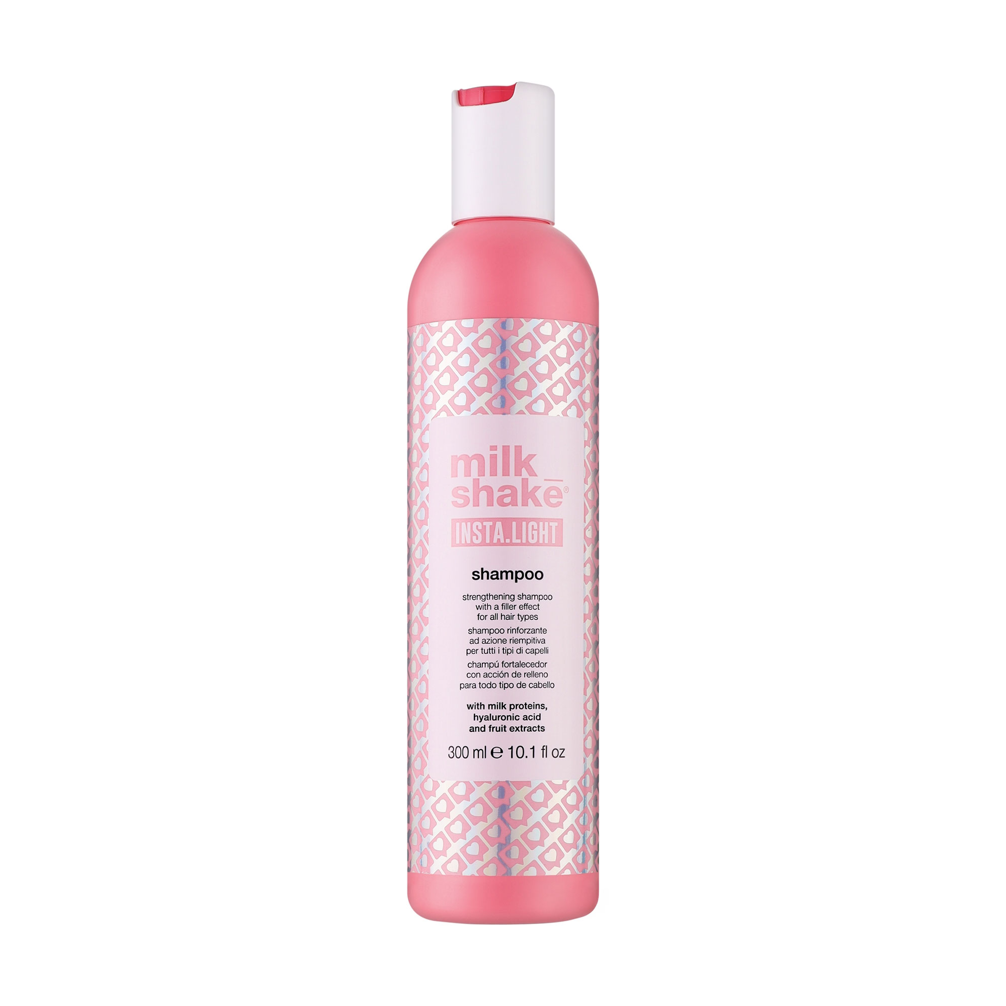 Зміцнювальий шампунь для волосся milk_shake Insta.Light Shampoo з ефектом філлера, 300 мл